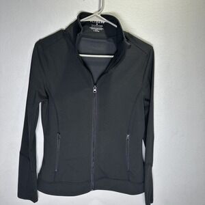 Glyder SPORT Jacket size large Full Zip Athletic Mesh Back Stretch Thumb Holes